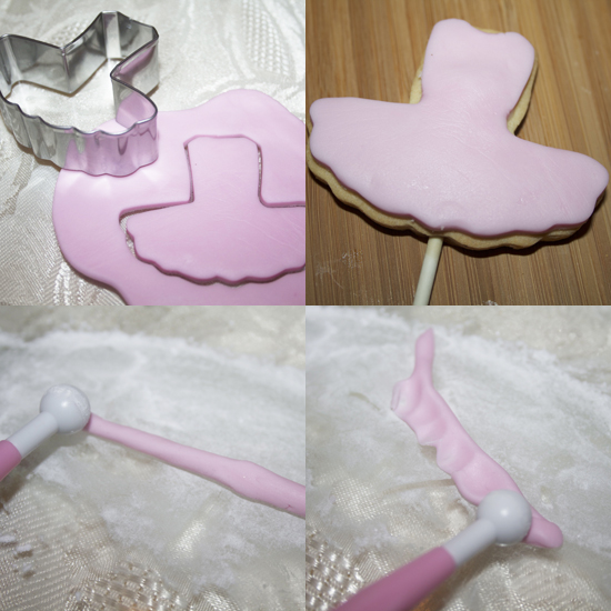 Frilly Ballerina Cookies