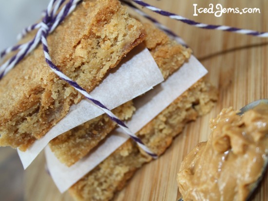 Peanut Butter Blondies