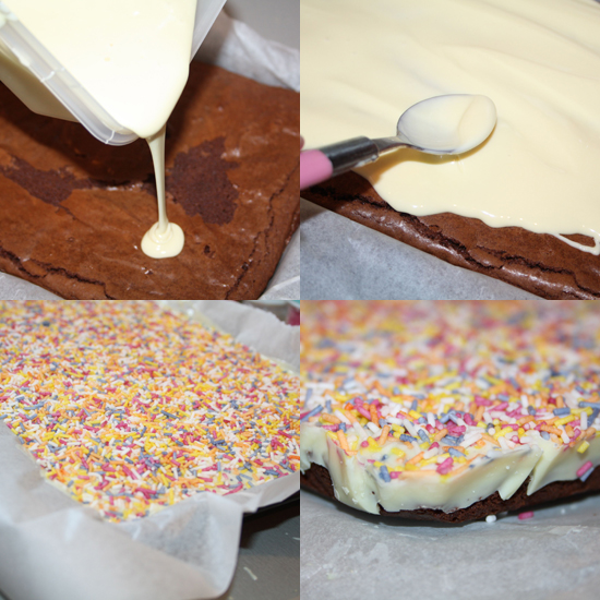 Sprinkles Brownies