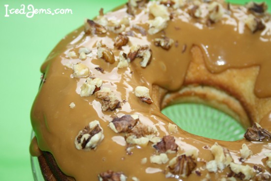 Caramel Apple Donut Cake