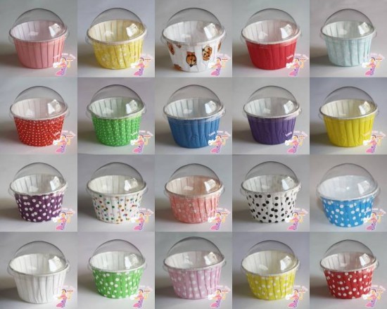 Baking Cups with lids