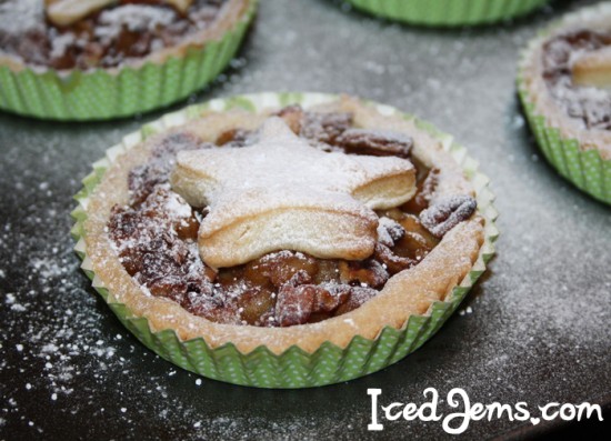 Apple Pecan Comte Cheese Pies