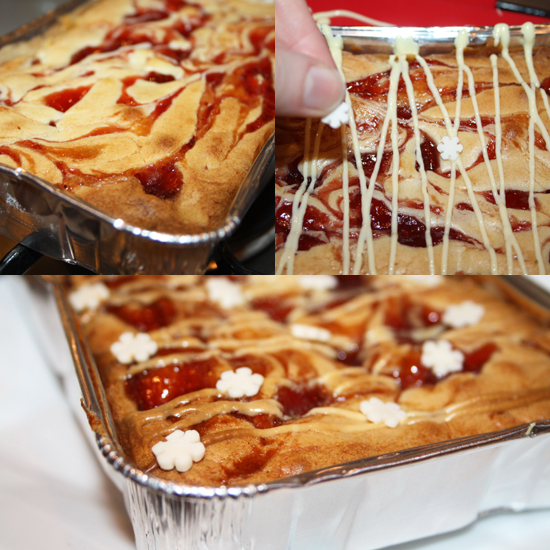 Strawberry Blondies