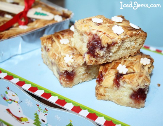 Strawberry Swirl Blondies