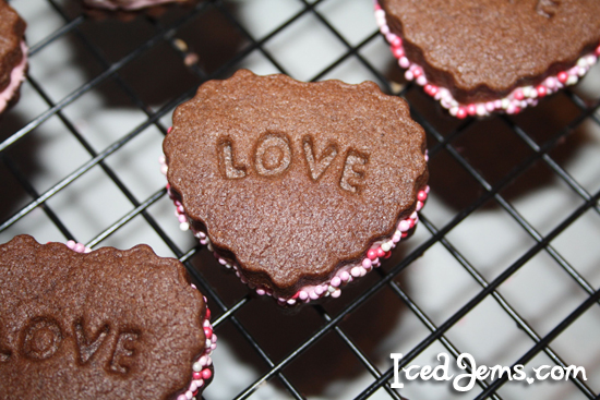 Valentines Chocolate Cookies