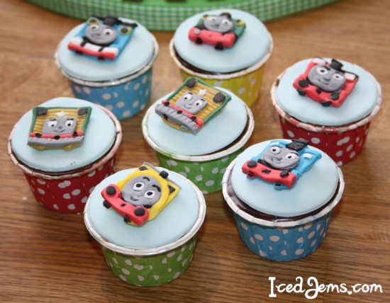 Thomas and Friends Cupcakes