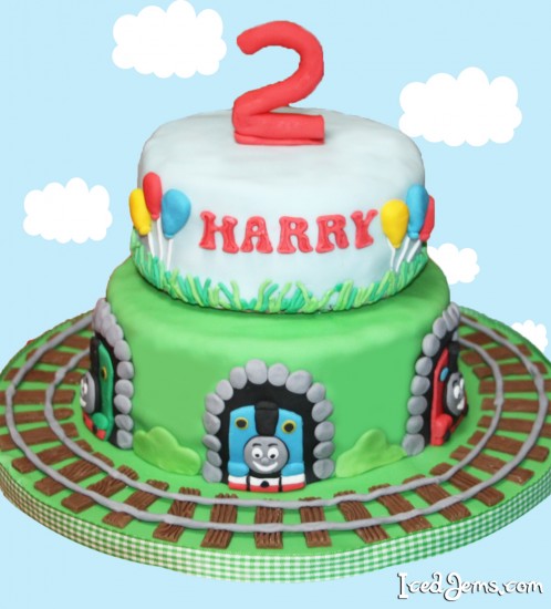 Thomas Tank Engine Cake