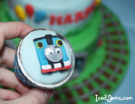 Thomas Tank Engine Cupcakes