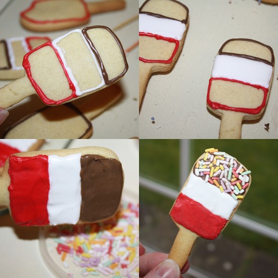 Fab Ice lolly Cookies