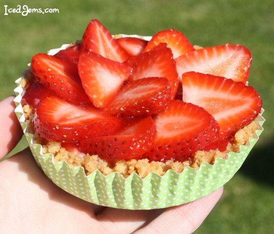 Strawberry Cheesecake Flan