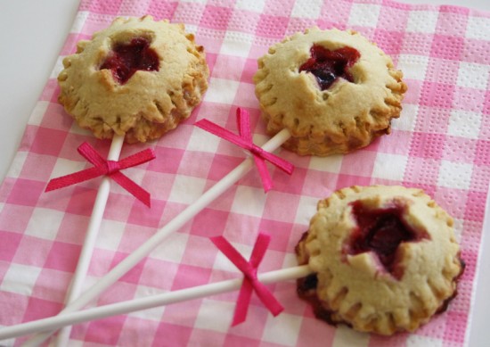 Four Berry Pie Pops